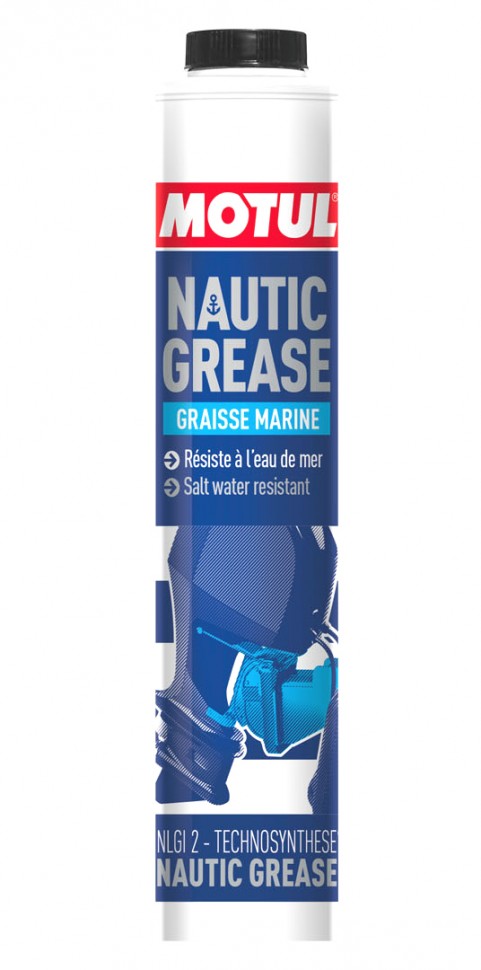 Смазка водостойкая пластичная MOTUL NAUTIC GREASE (400 г) синяя